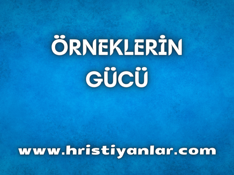 ÖRNEKLERİN GÜCÜ